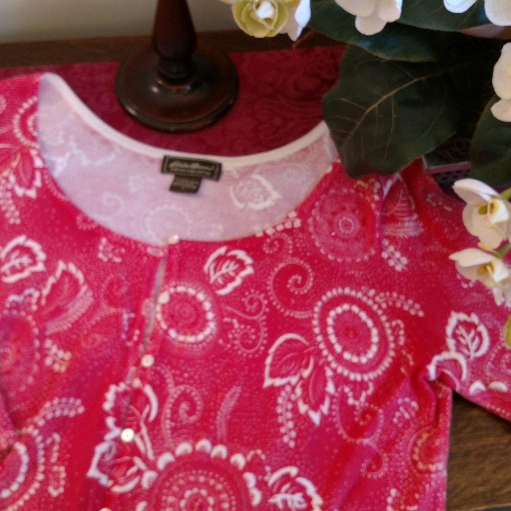 Pima cardigan subtle 🌺classy embroidery & beadwor